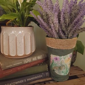 Handpainted Spring Tin